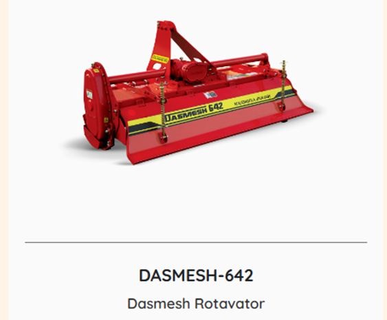  DASMESH-642 Dasmesh Rotavator